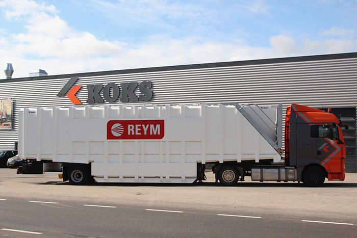 KOKS Mobile storage container KOKS Tainer delivered to Reym